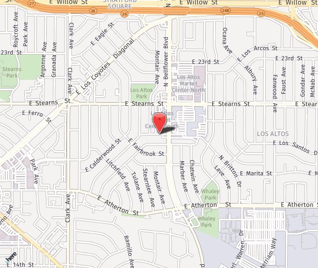 Location Map: 5479 Abbeyfield St. Long Beach, CA 90815