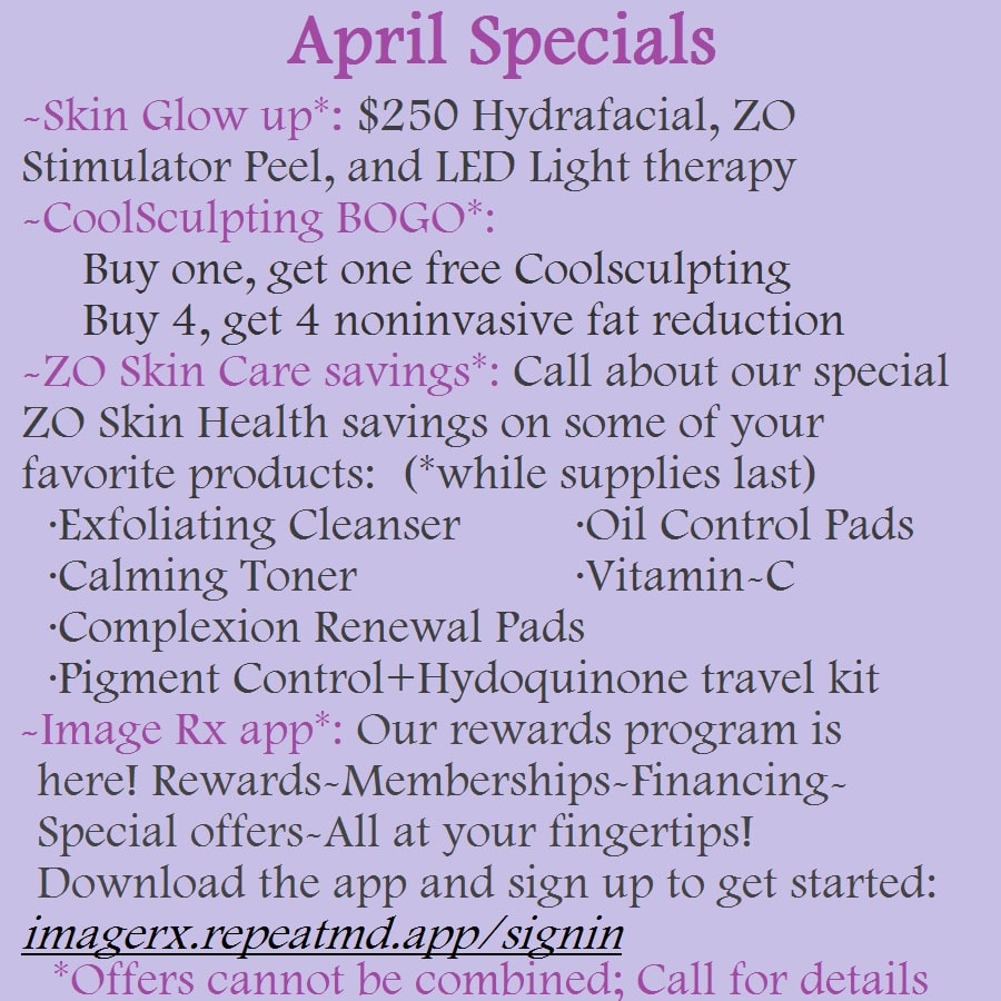 April specials