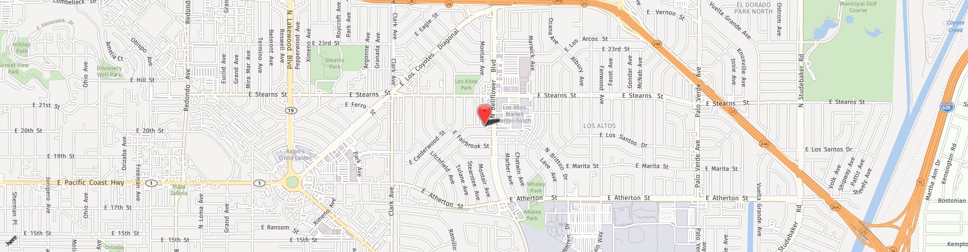 Location Map: 5479 Abbeyfield St. Long Beach, CA 90815